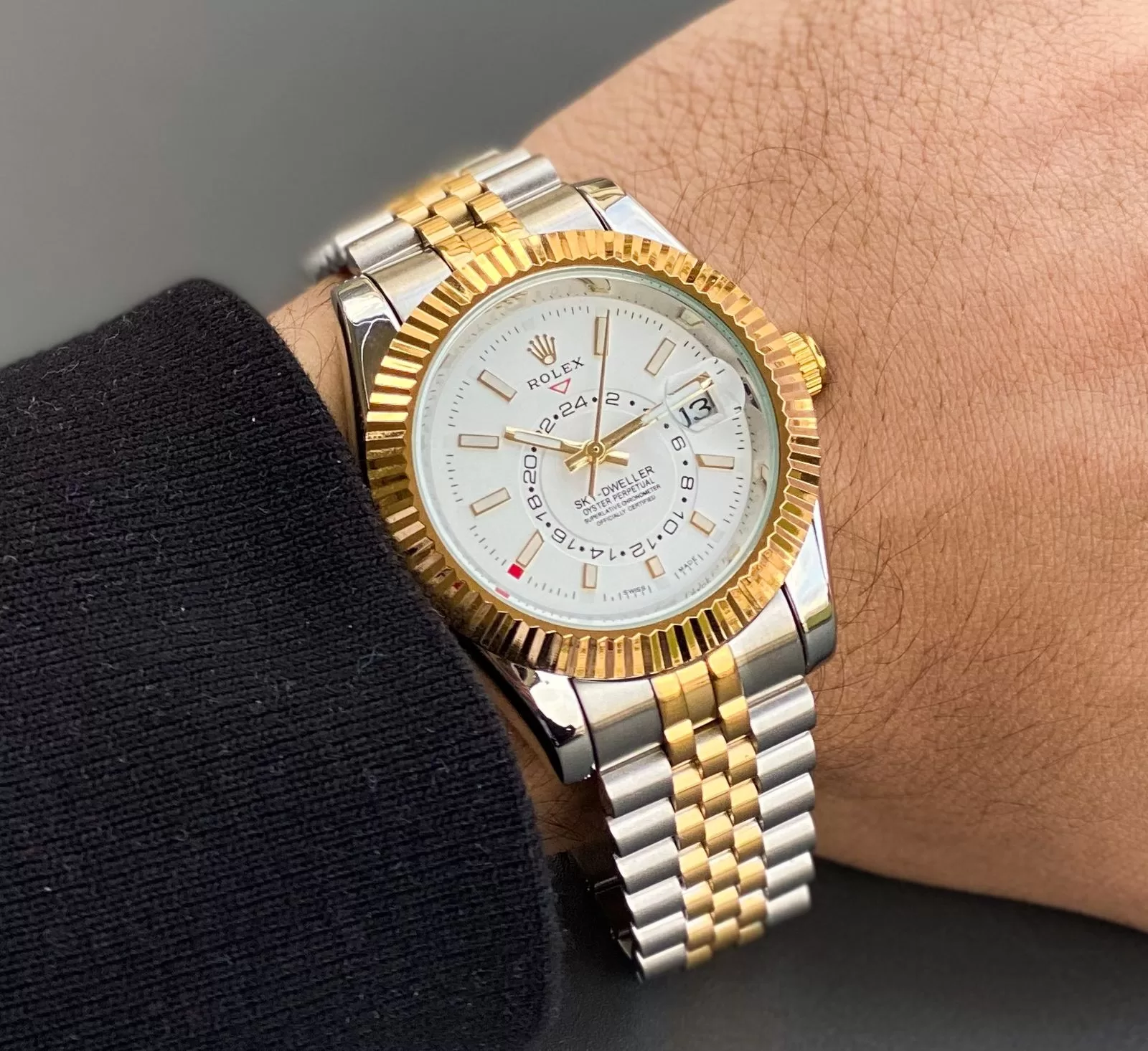 Imported Tissot Premium Chronograph Wrist Watch for Men - Image 4