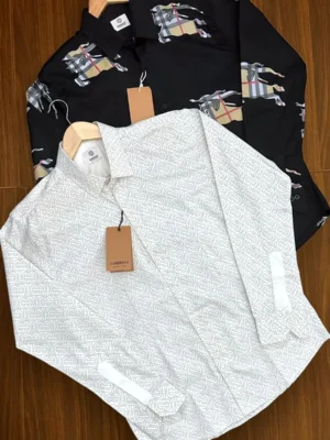 Burberry luxury original quality 2024 in store shirt collection