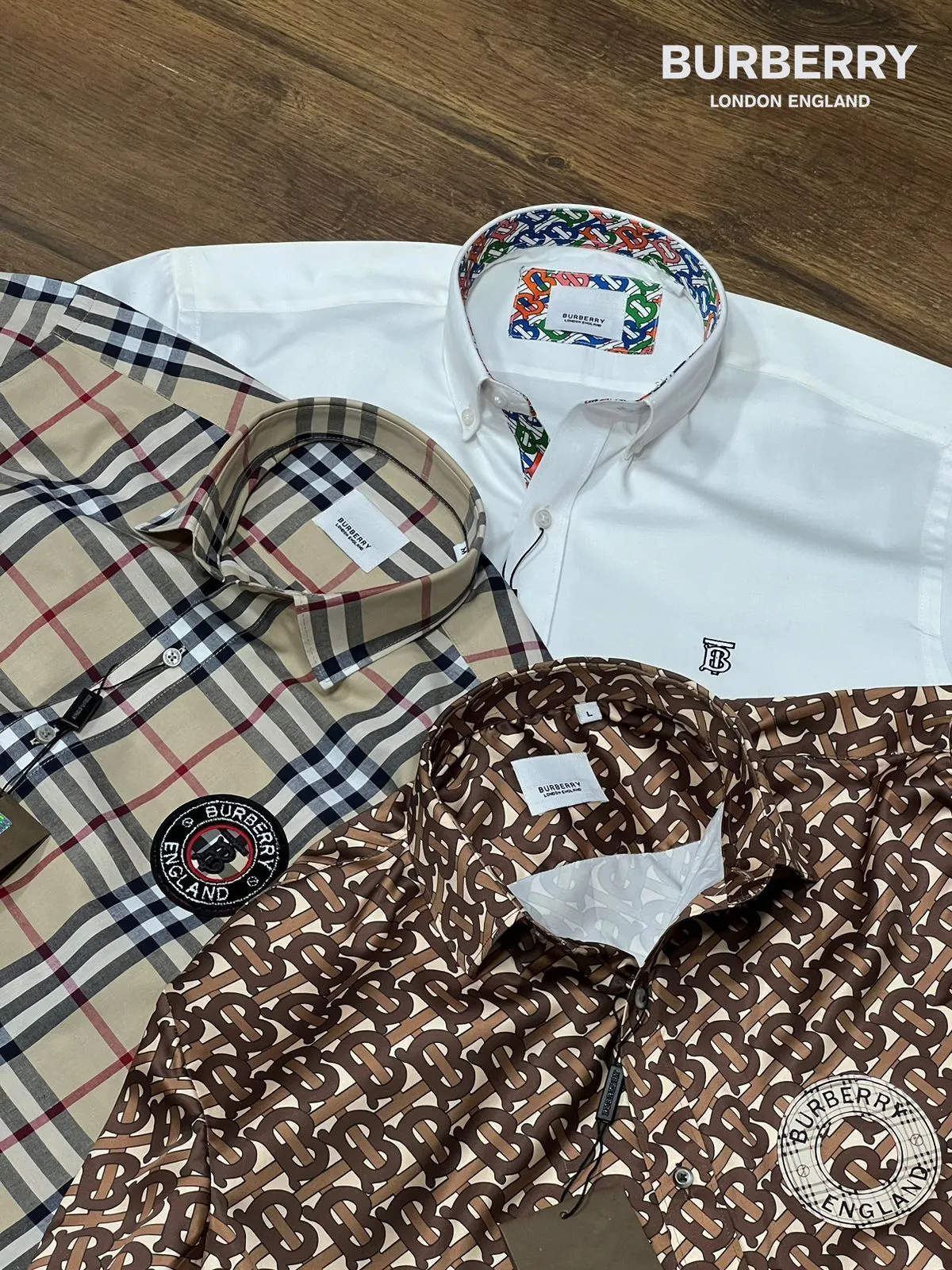 Burberry luxury original quality 2024 in store shirt collection - Image 3