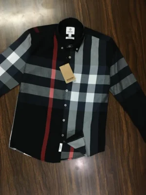 Burberry luxury original quality 2024 in store shirt collection