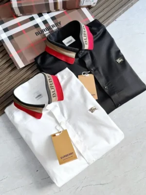 Burberry luxury original quality 2024 in store shirt collection
