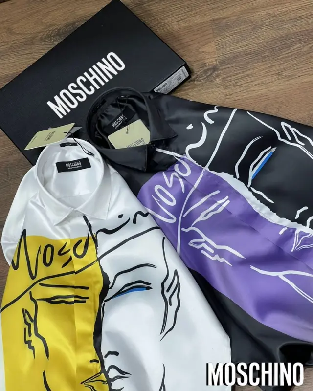 Moschino luxury original quality 2024 in store shirt collection - Image 2