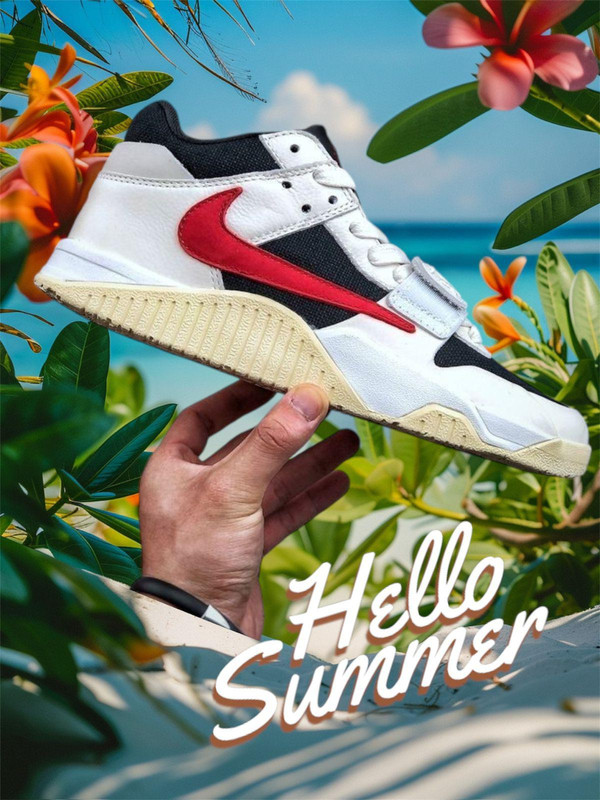 Nike jordan travis scott premium sports sneaker - Image 4