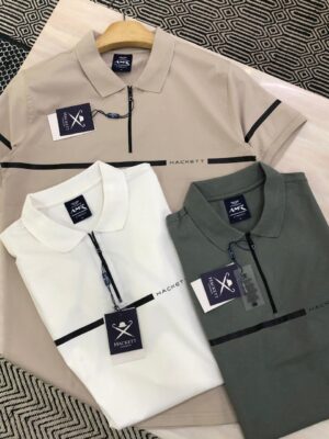 HACKETT | Premium Zip Polo Tees