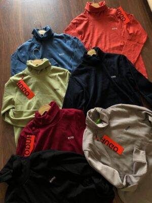 Imported | Ribbed Lycra Roll Necks