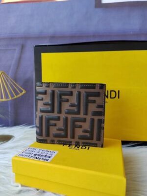 Fendi imported premium quality leather wallets for men