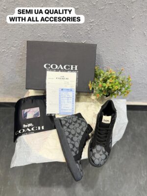 Coach high ankle imported premium sports shoes men