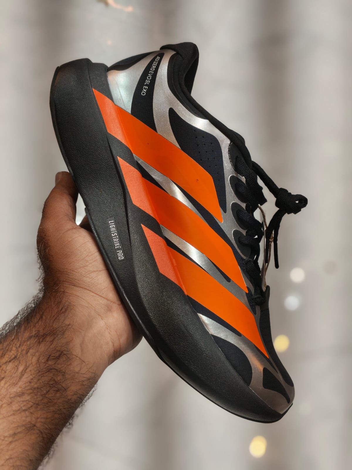 adidas ozelle imported premium sports sneaker black, 42