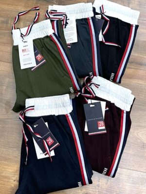 TOMMY PREMIUM COTTON LYCRA TRACKPANTS FOR BOYS