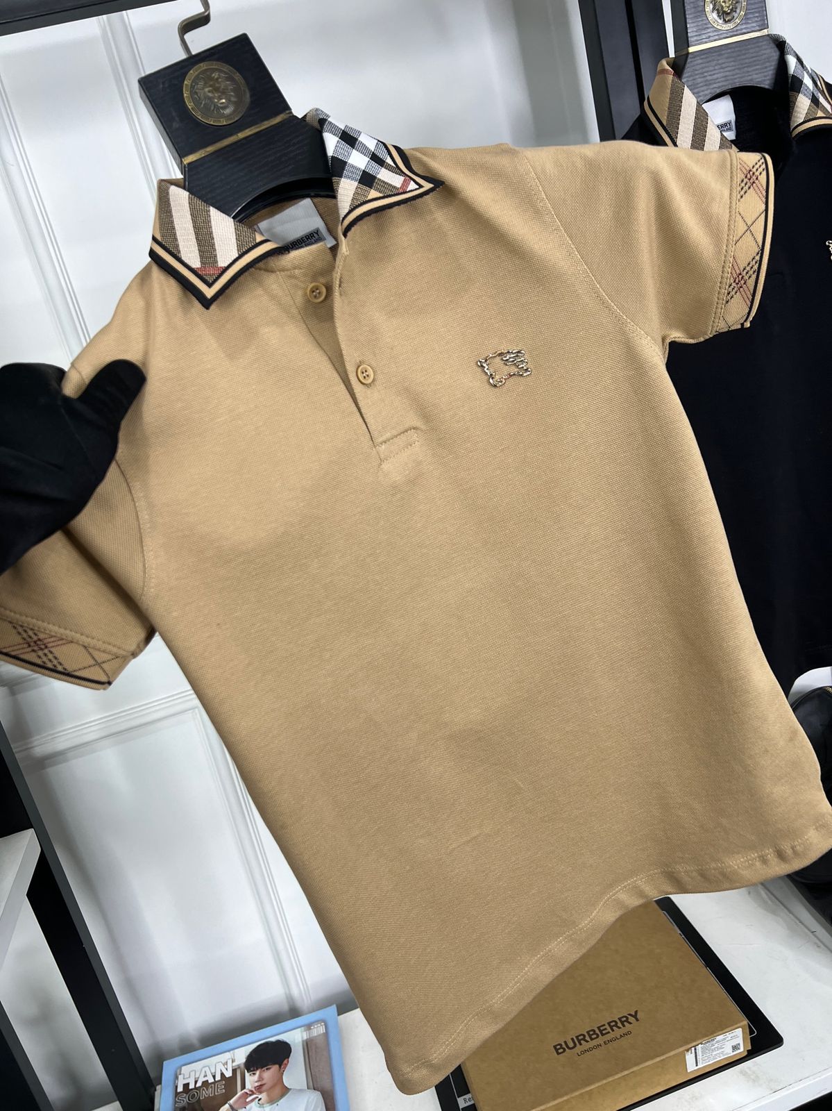 imported premium crew neck kids t shirts brown, 2xl