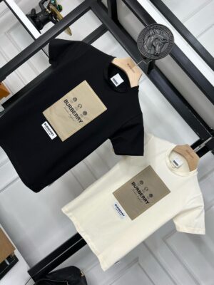 Burberry heavy cotton lycra Imported premium  Kids T-shirts for boys