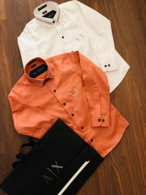 ARMANI VERY PREMIUM COTTON SHIRTS FOR BOYS