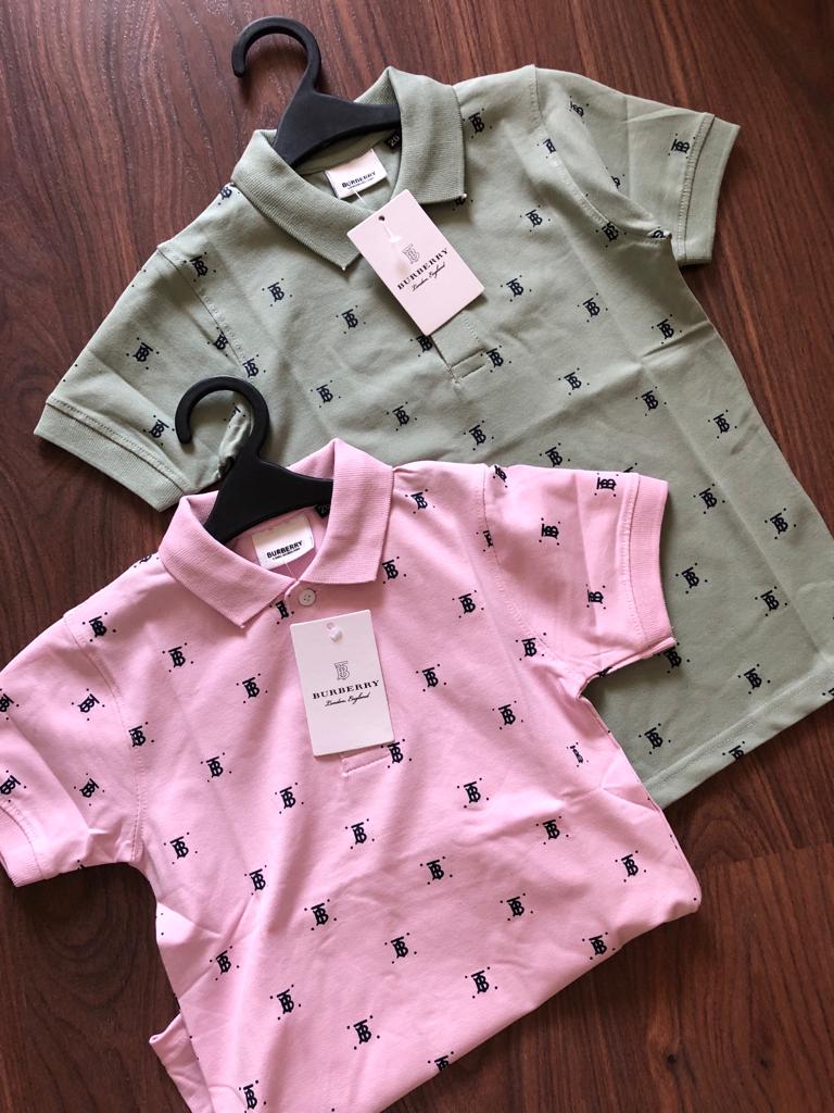 imported premium crew neck kids t shirts brown, 2xl