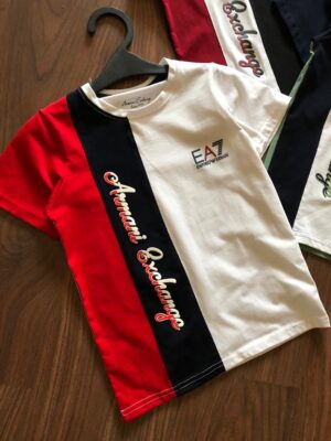 ARMANI SUPERIOR COTTON LYCRA TEES FOR BOYS