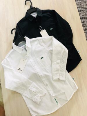 LACOSTE VERY PREMIUM COTTON SHIRTS FOR BOYS