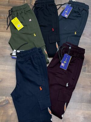 IRALPH LAUREN PREMIUM COTTON LYCRA TRACKPANTS FOR BOYS