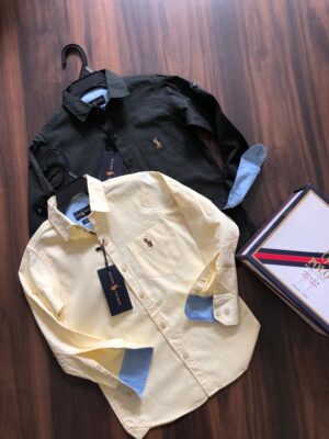 RALPH EXCLUSIVE COTTON FULL SLEEVES SHIRTS FOR KIDS
