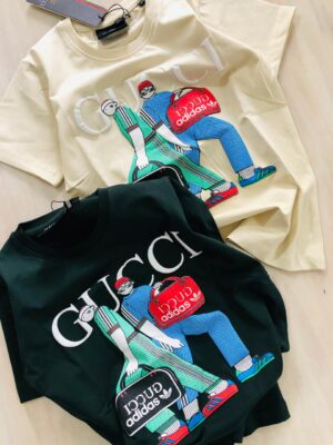 GUCCI ADIDAS IMPORTED ROUND NECK T-SHIRT FOR KIDS