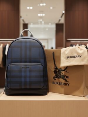 LATEST BURBERRY BACKPACK IN GENUINE LEATHER